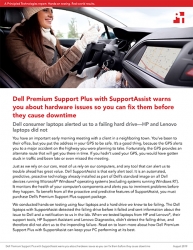 Principled Technologies Tests Predictive Capabilities of Laptops with Dell ProSupport Plus and Premium Support Plus, Both with SupportAssist Technology