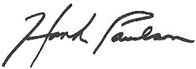 Henry M. Paulson signature